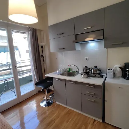 Apartament Pure Urban Premium Metro Agios Nikolaos Ateny Zewnętrze zdjęcie