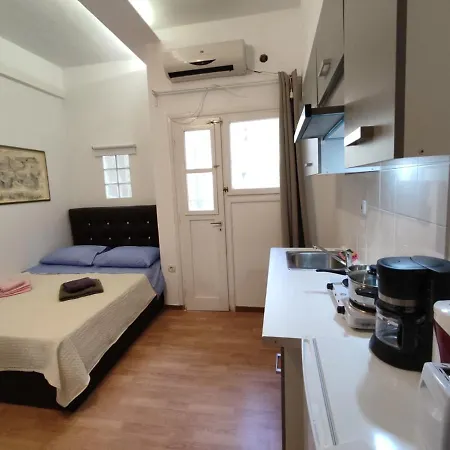 Apartament Pure Urban Premium Metro Agios Nikolaos Ateny Zewnętrze zdjęcie