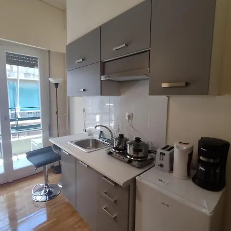 Apartament Pure Urban Premium Metro Agios Nikolaos Ateny Zewnętrze zdjęcie